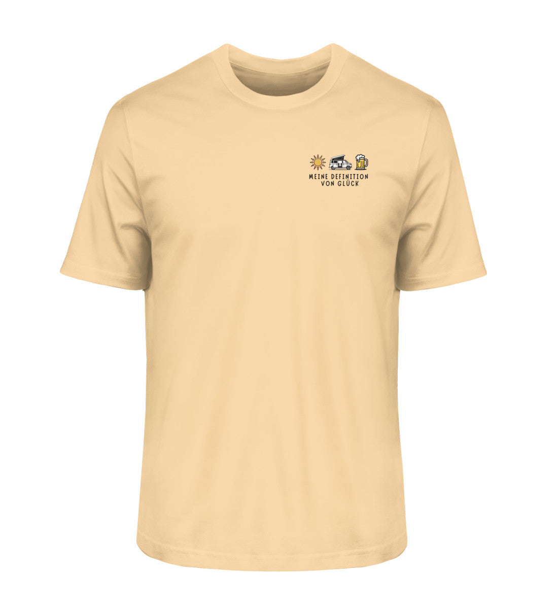 Definition von Glück - Herren Organic T-Shirt - Bulli - LazyDonkeyDesign