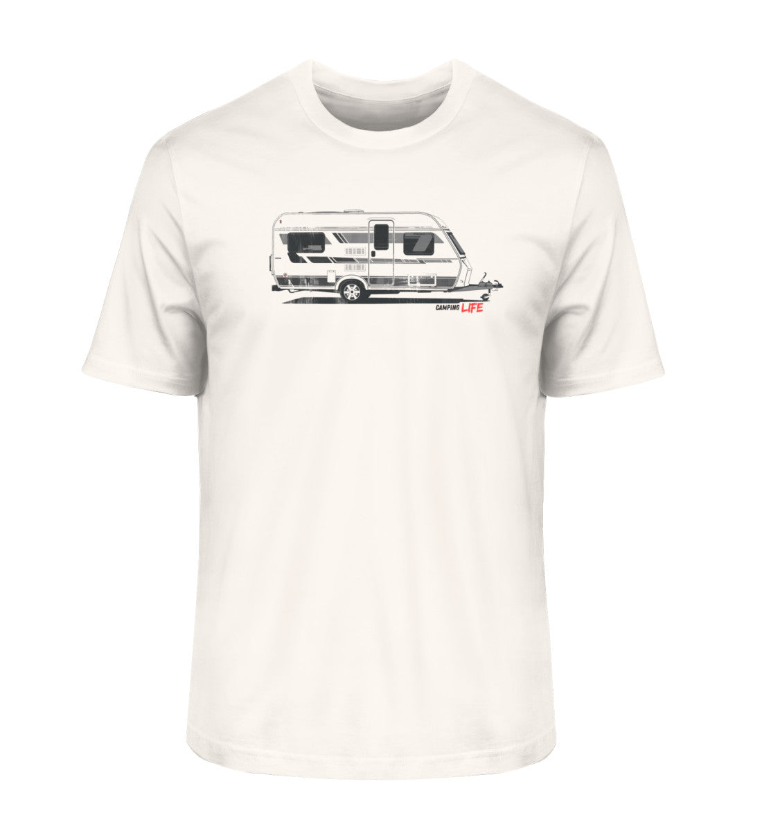 Wohnwagen Camping Life - Herren Organic Shirt - LazyDonkeyDesign