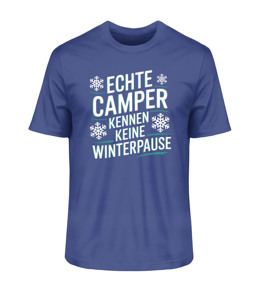 Camper ohne Winterpause - Herren Organic Shirt - LazyDonkeyDesign