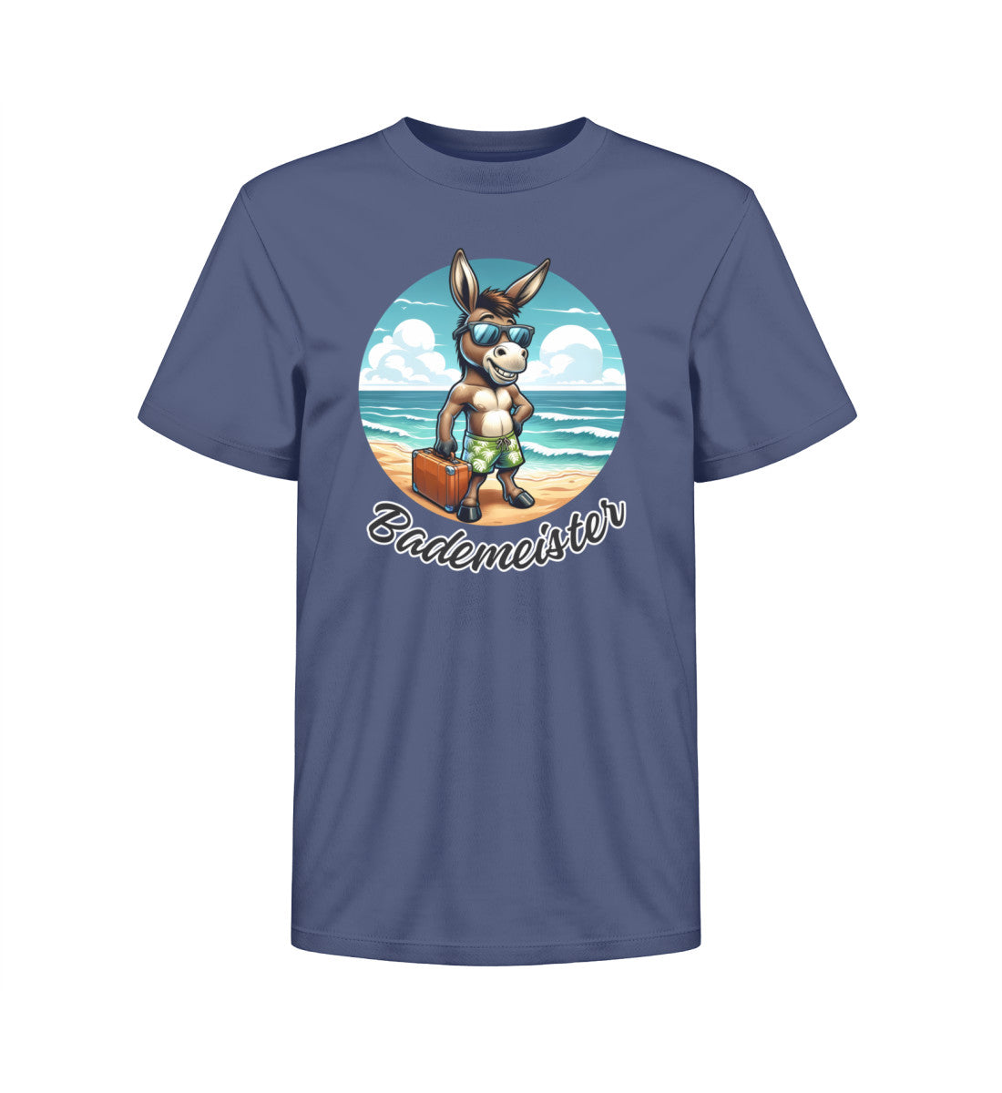 Bademeister T-Shirt für Kinder in French Navy