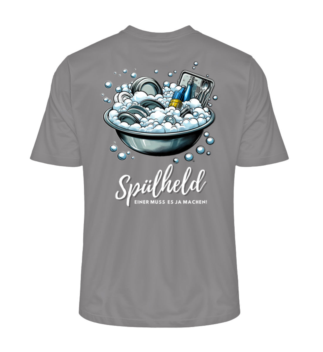 Camping Spülheld - Herren Organic Shirt - LazyDonkeyDesign