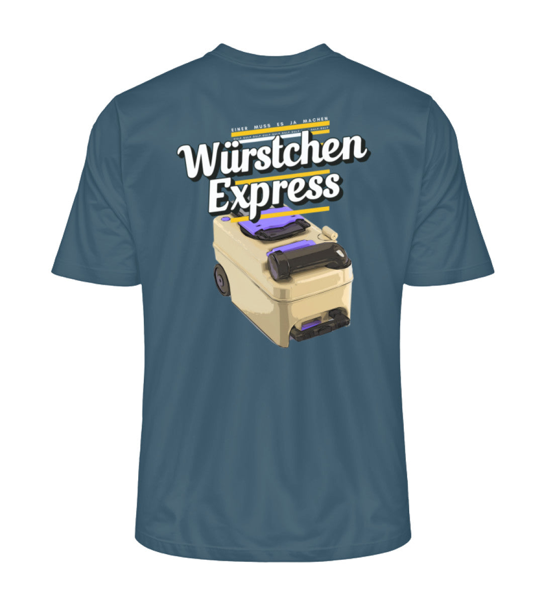 Würstchen Express - Herren Organic Shirt - LazyDonkeyDesign