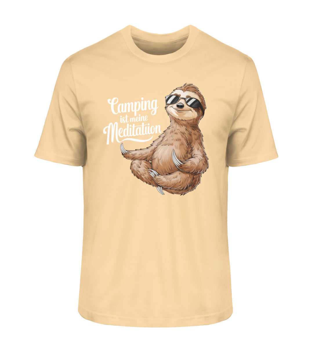 Camping ist Meditation - Herren Organic Shirt - LazyDonkeyDesign