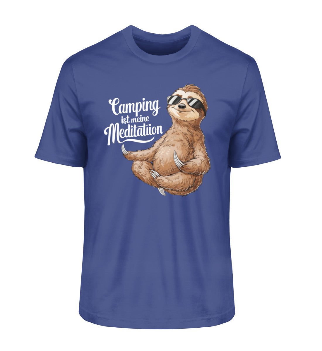 Camping ist Meditation - Herren Organic Shirt - LazyDonkeyDesign