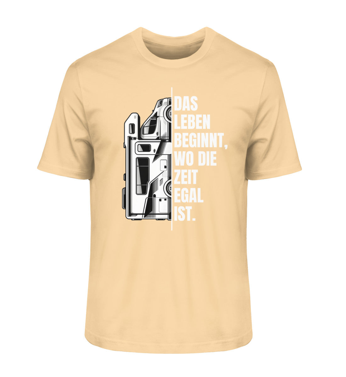 Camping ist Zeitlos - Herren Organic Shirt - Wohnmobil - LazyDonkeyDesign