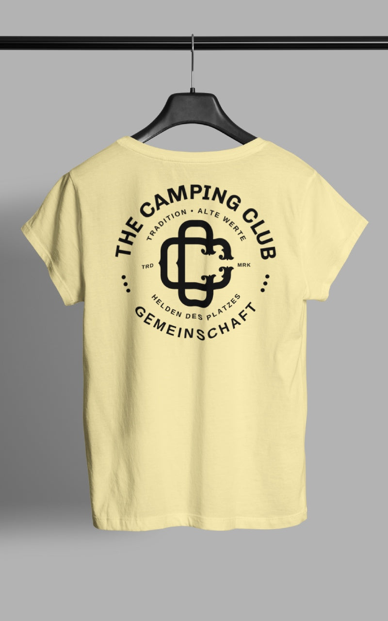 Damen Camping T-Shirt - Camping Club