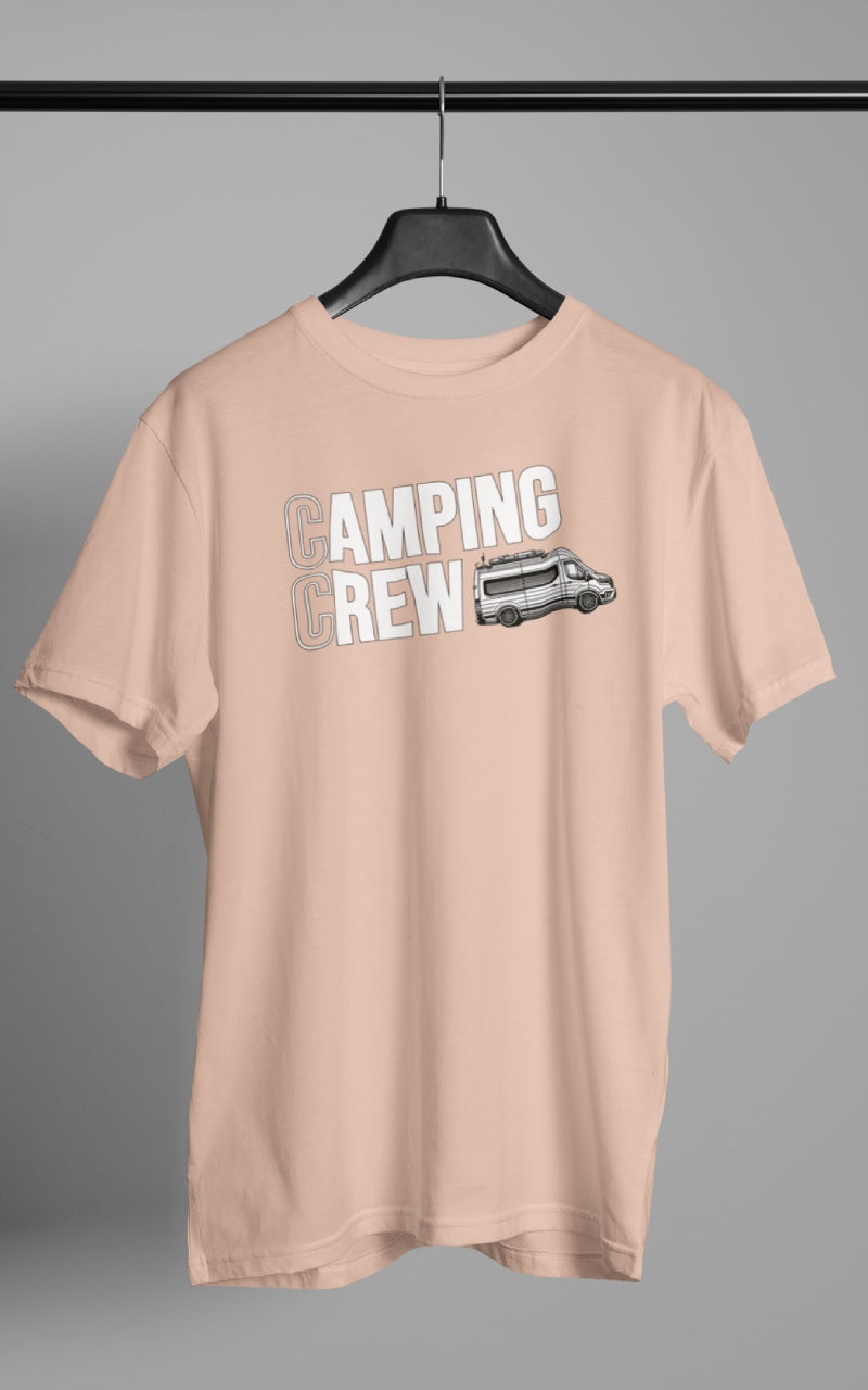 Herren Camping T-Shirt - Camping Crew -Vanlife