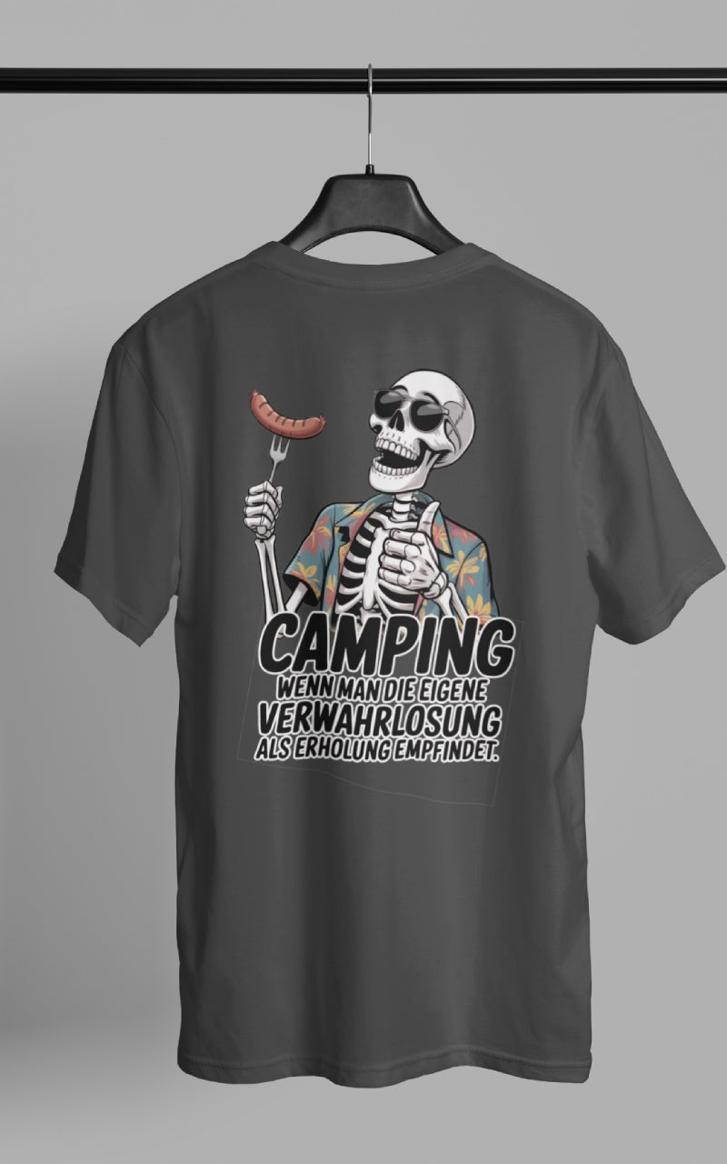 Herren Camping T-Shirt - Camping Verwahrlosung