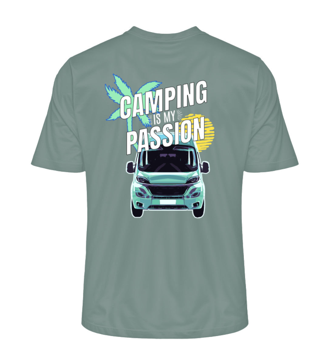 Camping Passion - Herren Organic Shirt - LazyDonkeyDesign