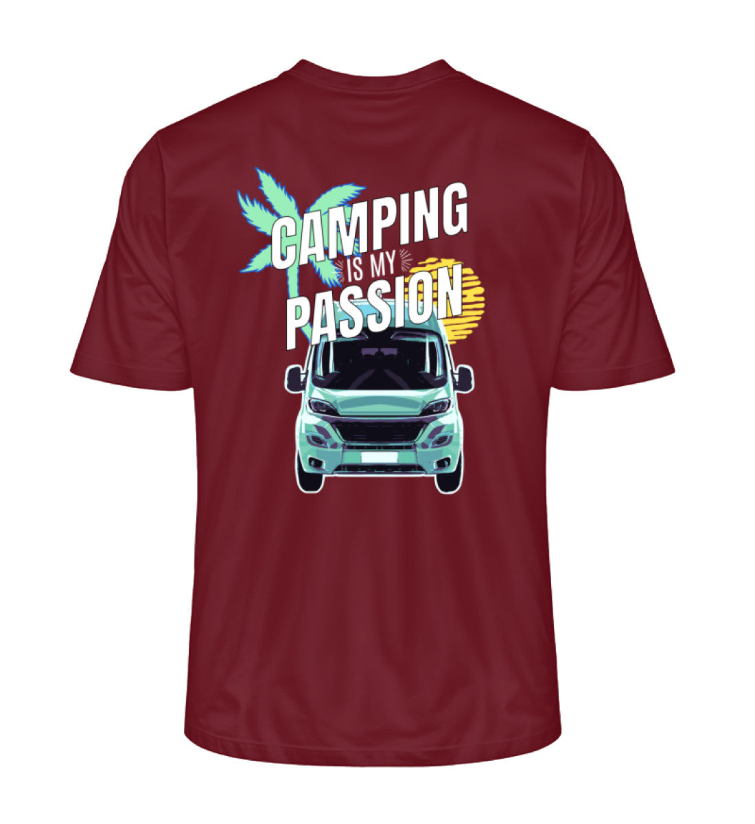 Camping Passion - Herren Organic Shirt - LazyDonkeyDesign