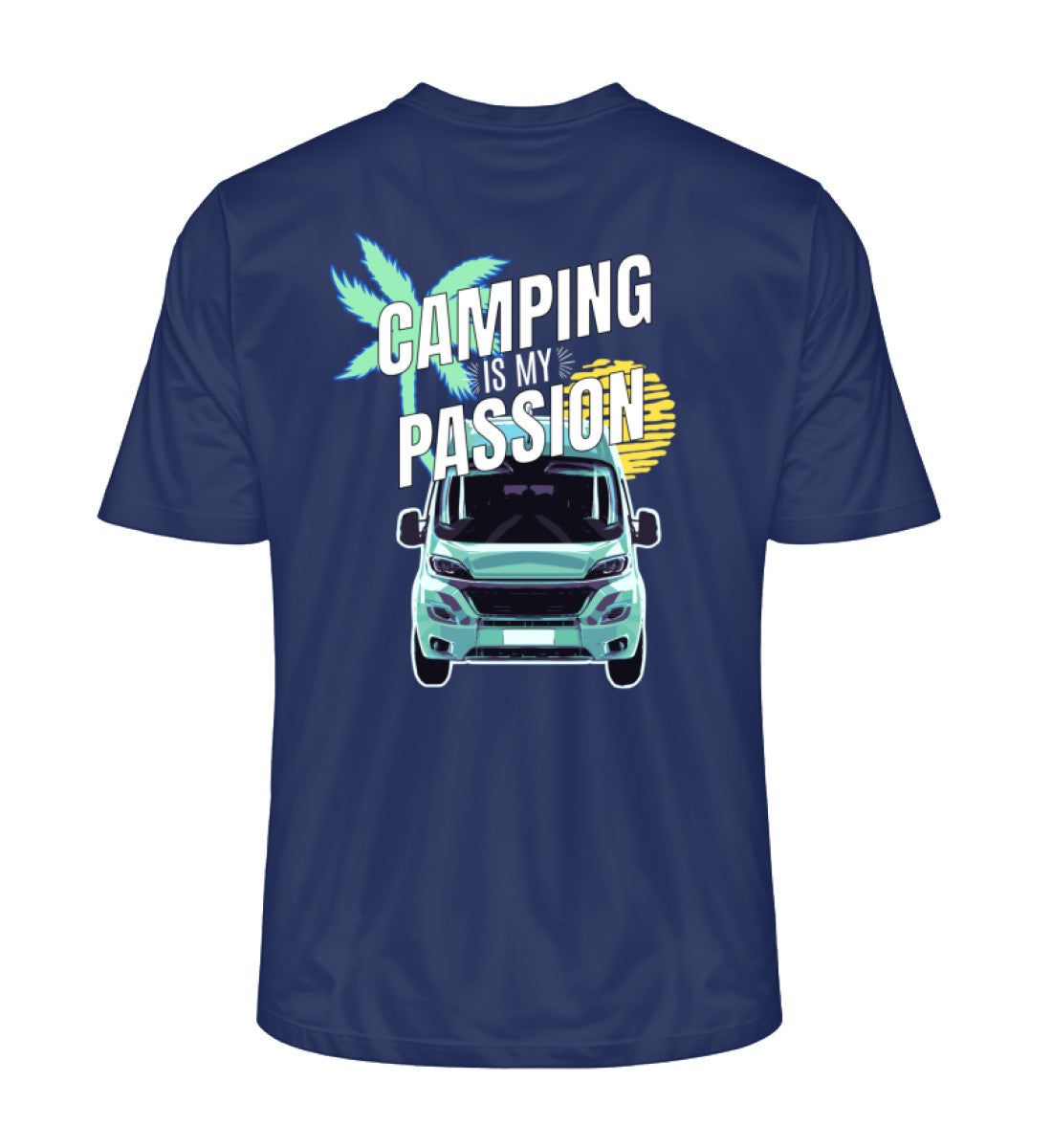 Camping Passion - Herren Organic Shirt - LazyDonkeyDesign