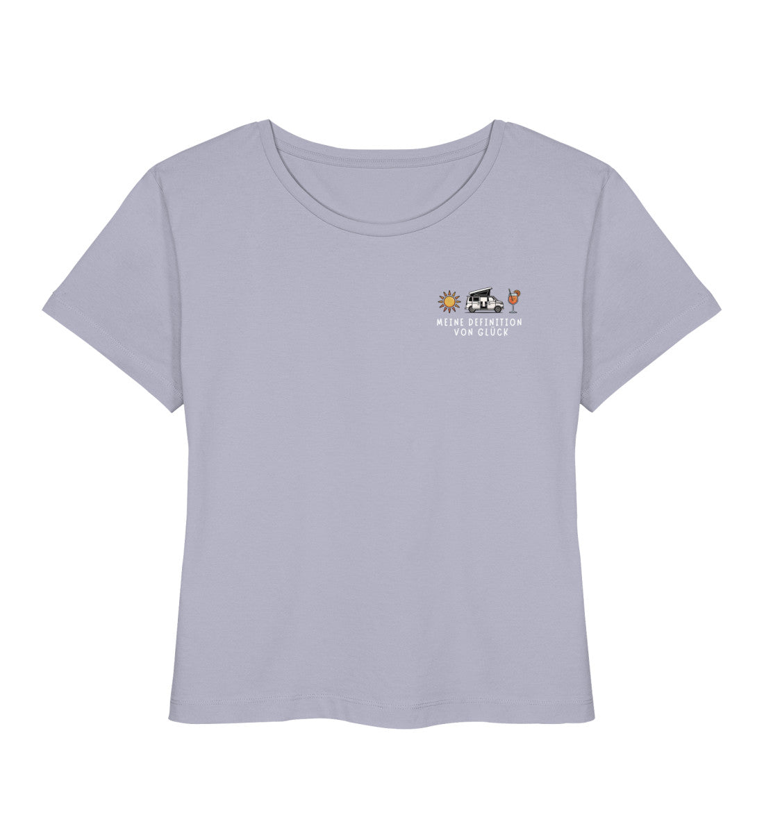 Definition von Glück - Damen Organic T-Shirt - Bulli - LazyDonkeyDesign