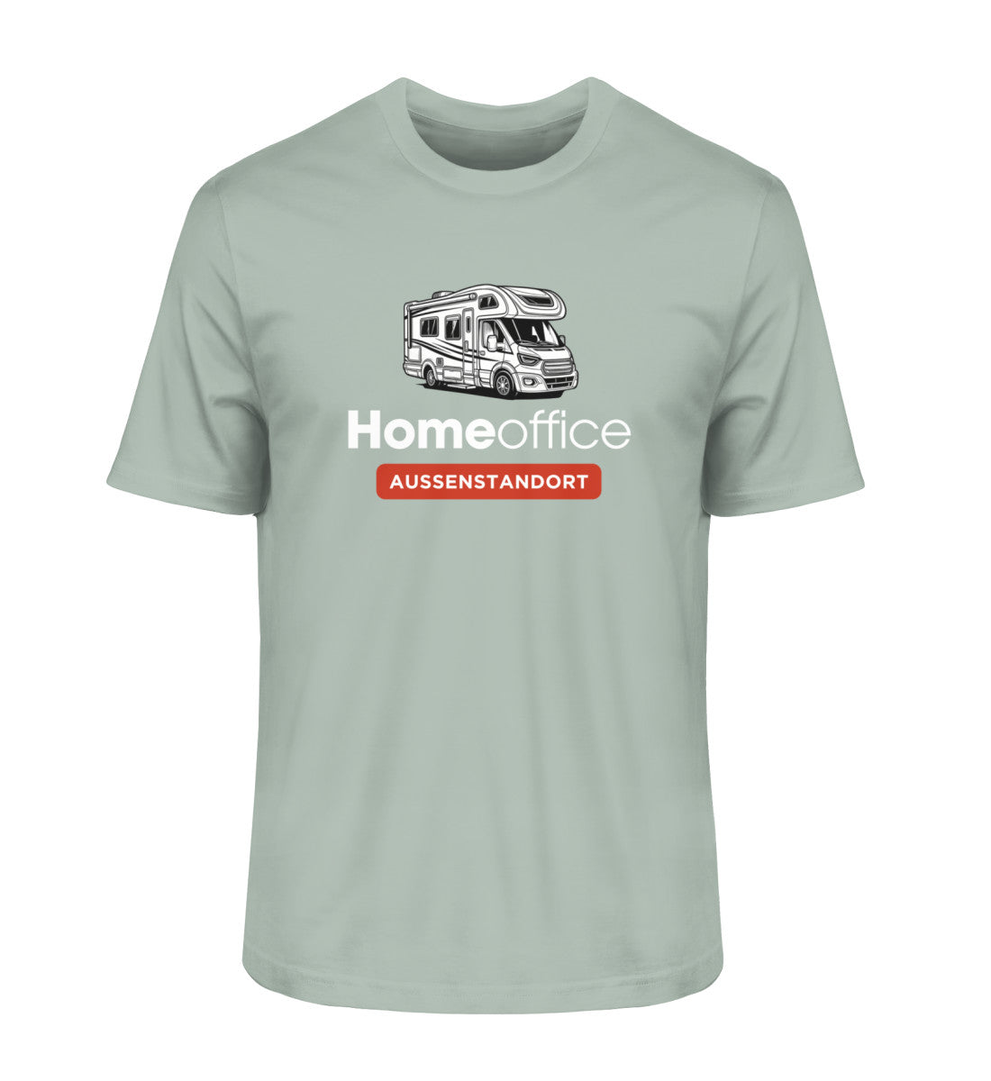 Wohnmobil Homeoffice - Herren Organic Shirt - LazyDonkeyDesign