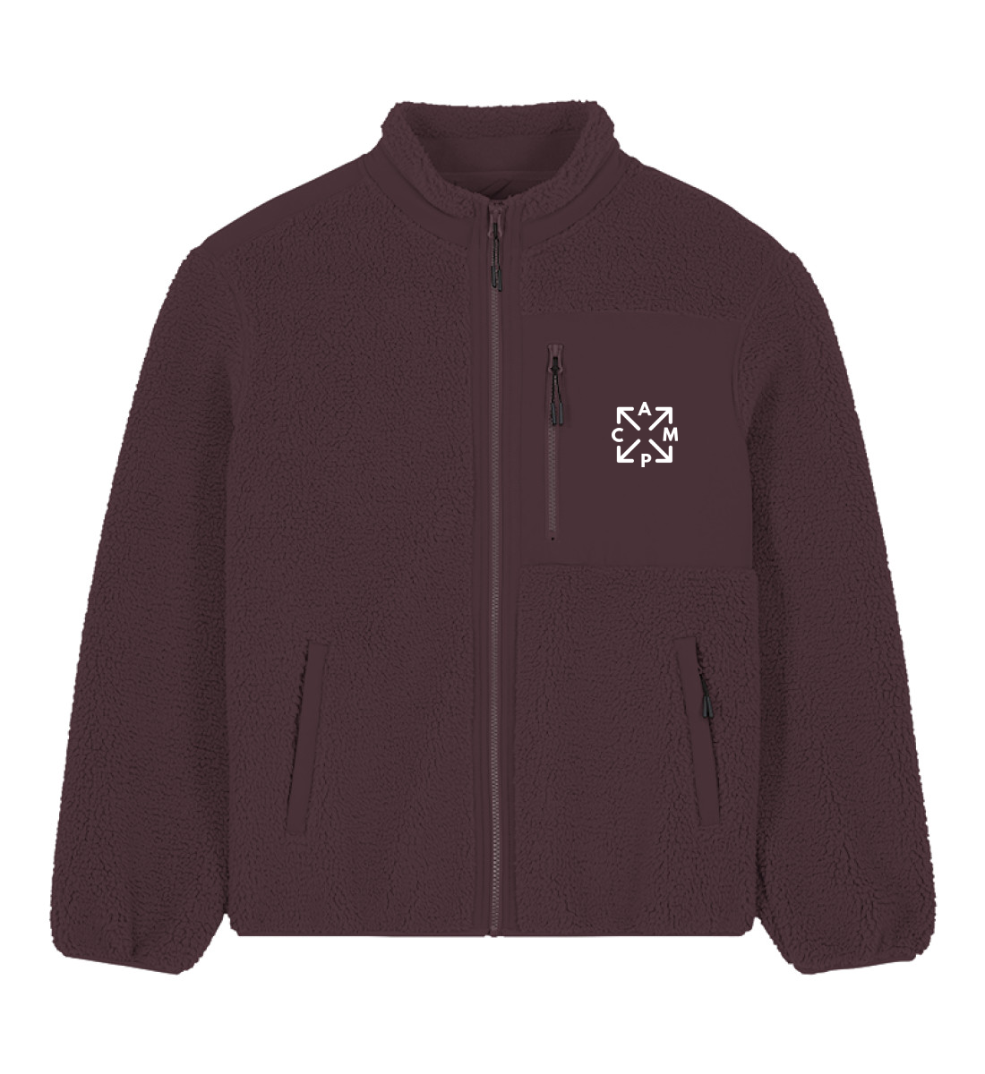 Camp Arrows - Unisex Sherpa Jacke - Stick