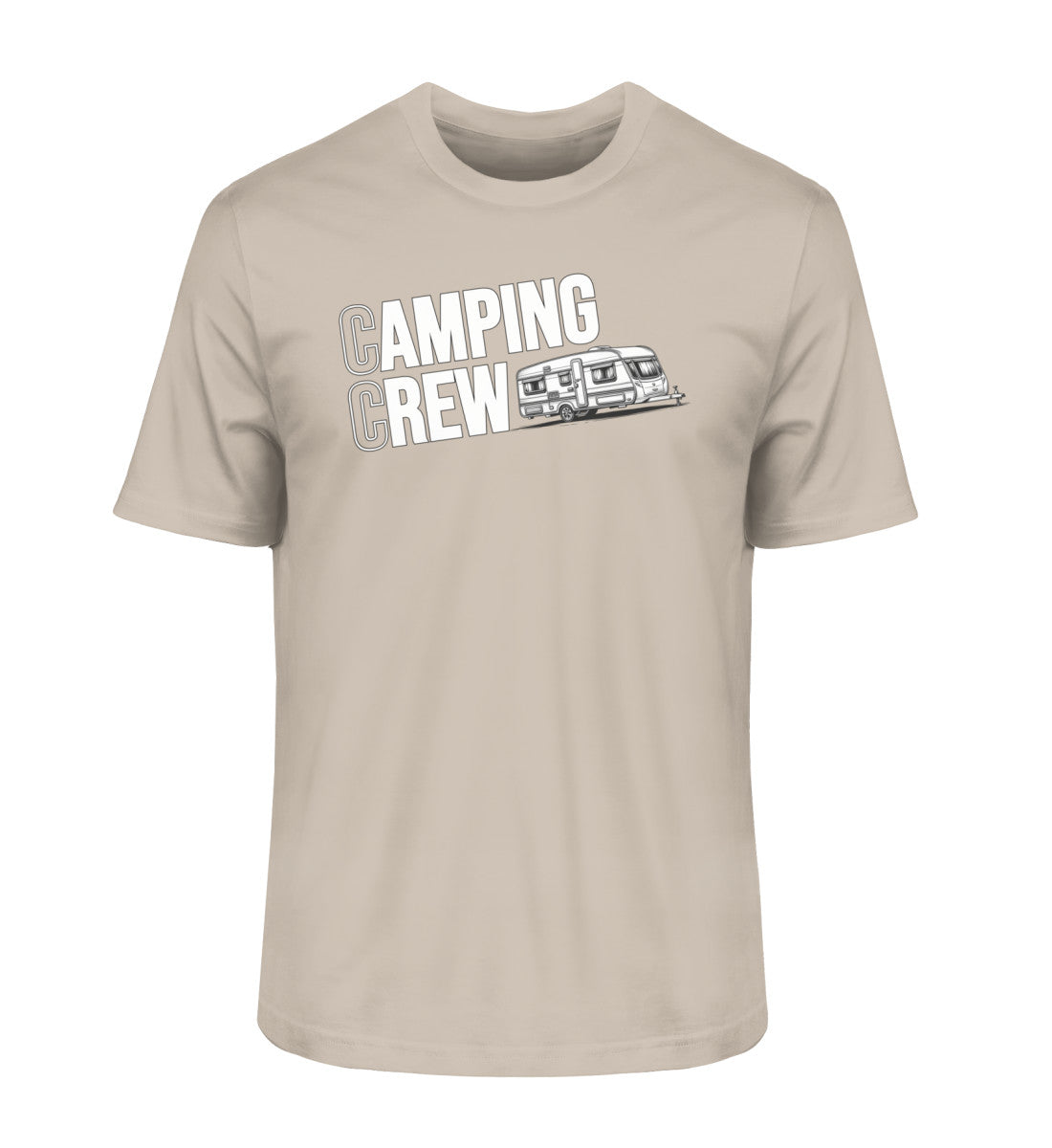 Wohnwagen Camping Crew - Herren Organic Shirt - LazyDonkeyDesign