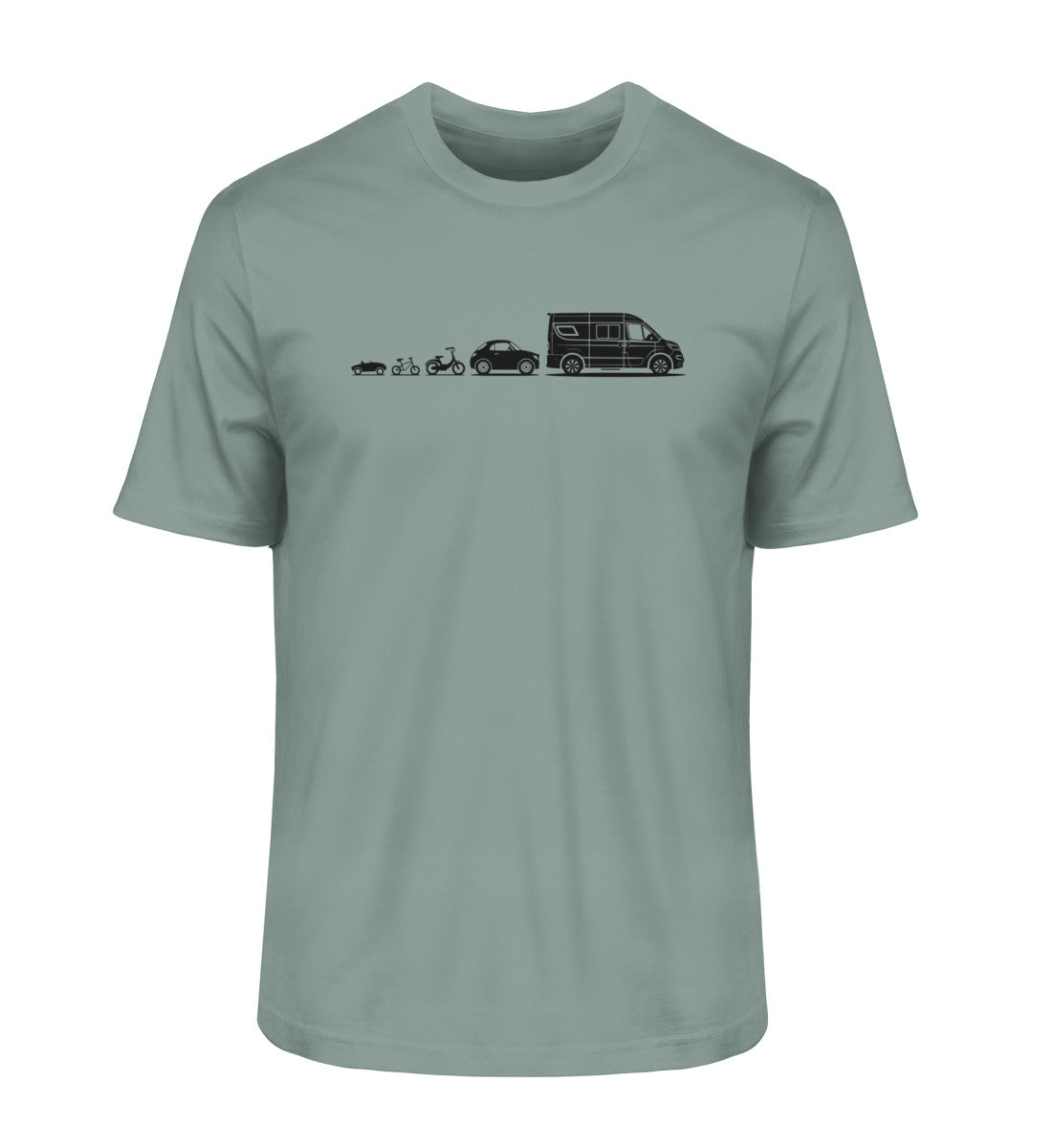 Evolution Vanlife - Herren Organic Shirt - LazyDonkeyDesign