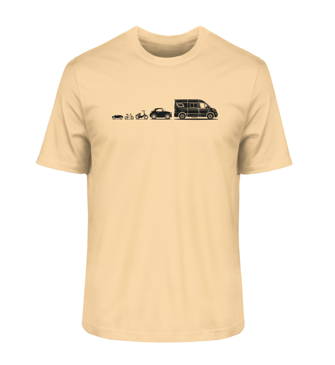 Evolution Vanlife - Herren Organic Shirt - LazyDonkeyDesign