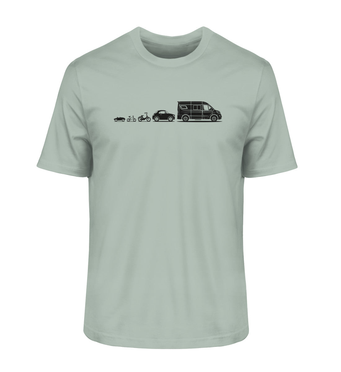 Evolution Vanlife - Herren Organic Shirt - LazyDonkeyDesign