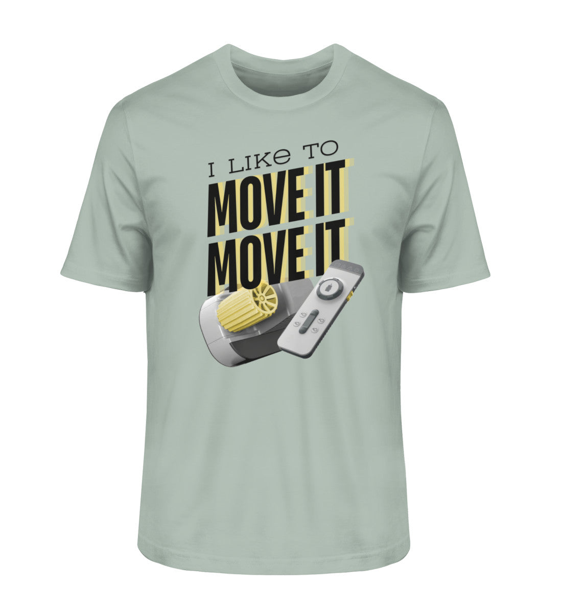 I like to move it - Herren Organic Shirt - LazyDonkeyDesign