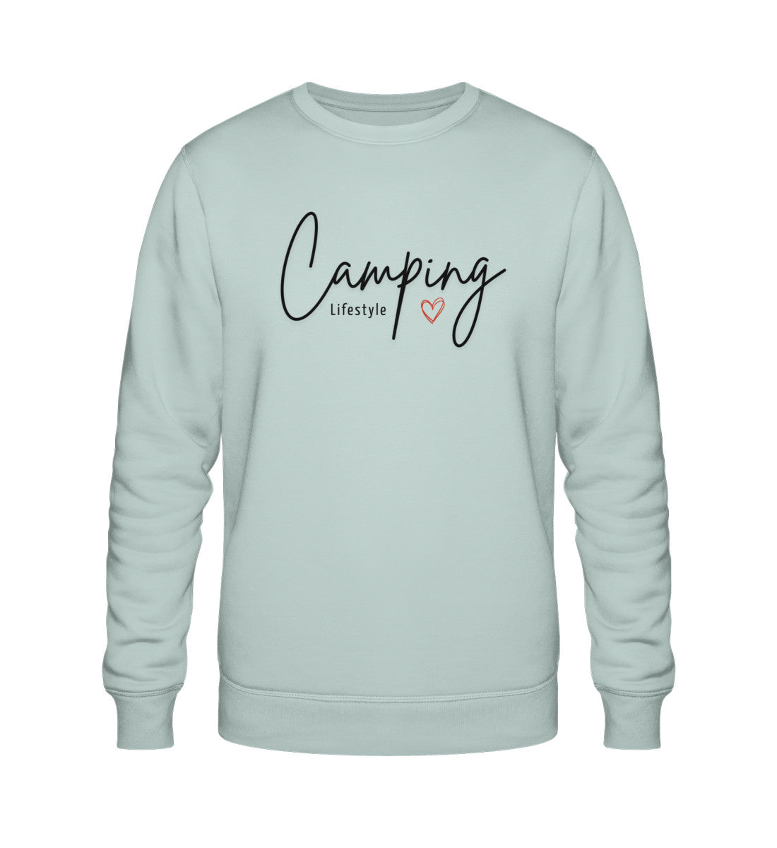 Camping Lifestyle Liebe - Damen Organic Sweatshirt | LazyDonkeyDesign