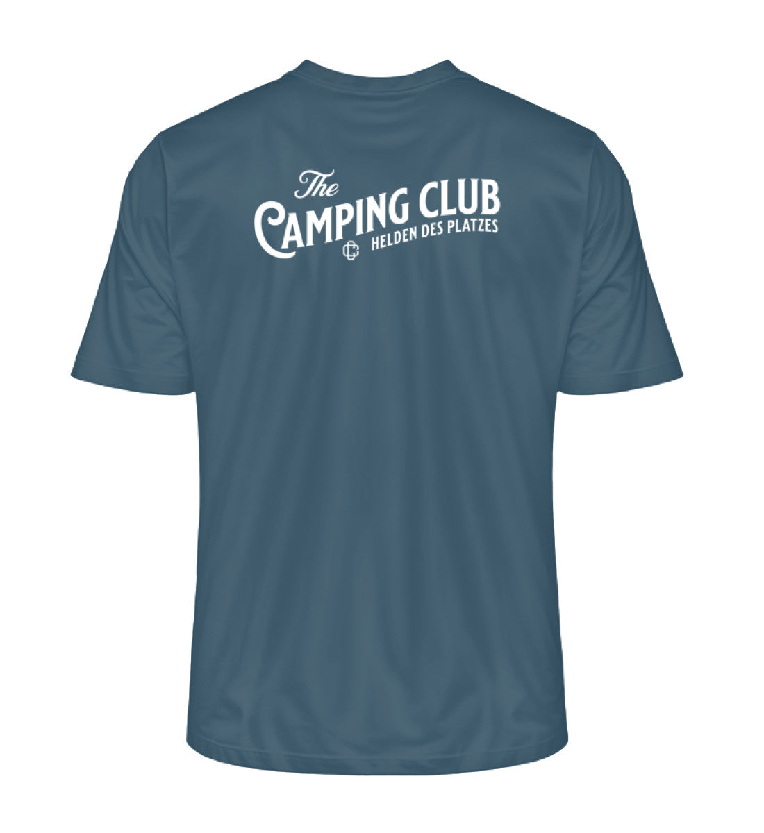 Vintage Camping Club - Herren Organic Shirt - Rückendruck - LazyDonkeyDesign