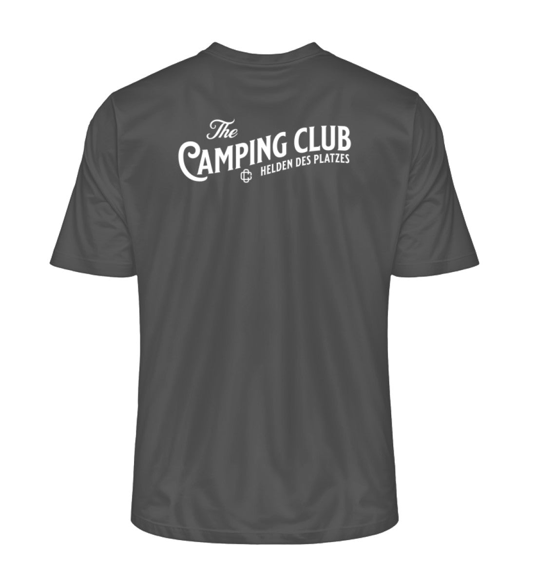Vintage Camping Club - Herren Organic Shirt - Rückendruck - LazyDonkeyDesign