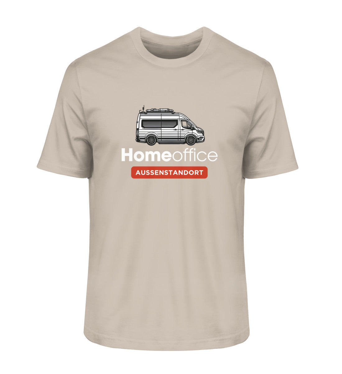 Vanlife Homeoffice - Herren Organic Shirt - LazyDonkeyDesign