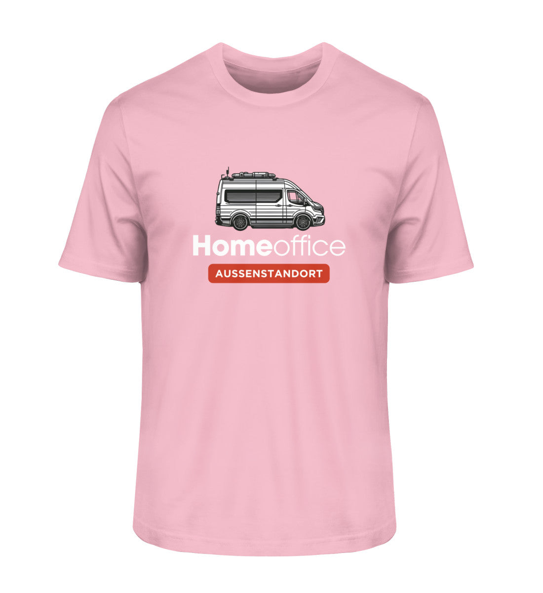 Vanlife Homeoffice - Herren Organic Shirt - LazyDonkeyDesign
