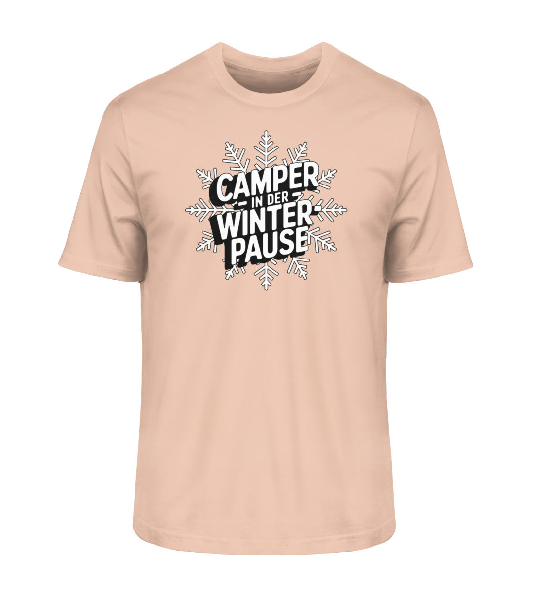 Camper in Winterpause - Herren Organic Shirt - LazyDonkeyDesign