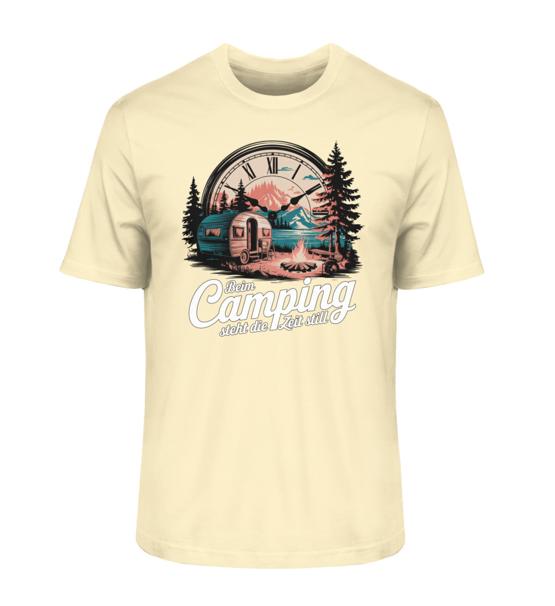 Zeit steht still - Herren Organic Shirt - LazyDonkeyDesign