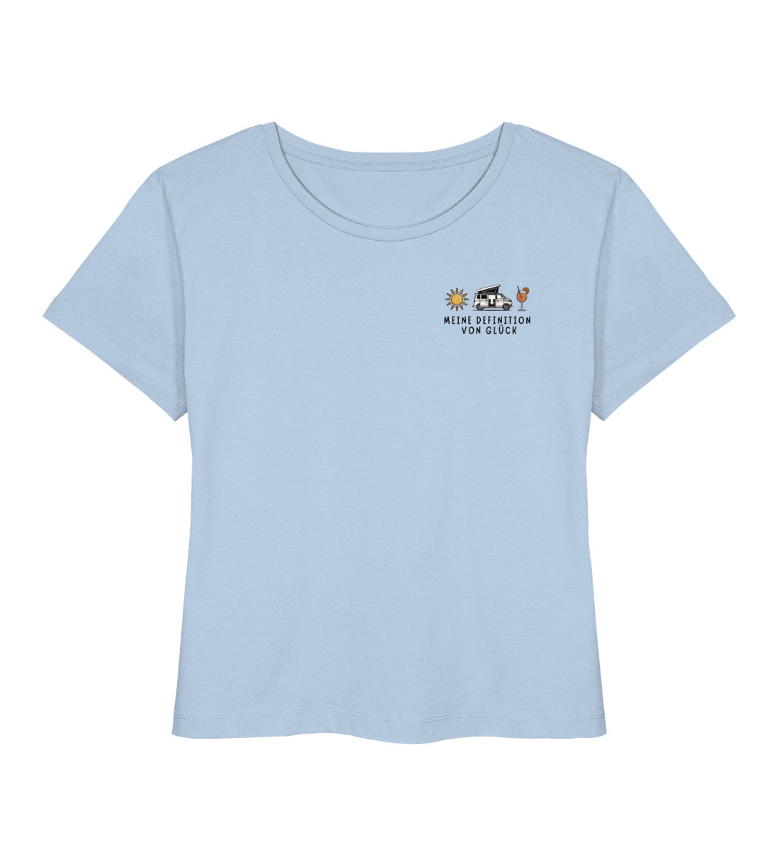 Definition von Glück - Damen Organic T-Shirt - Bulli