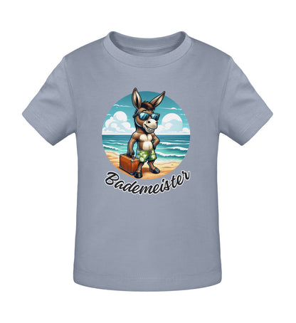 Bademeister T-Shirt für Babys in Serene Blue