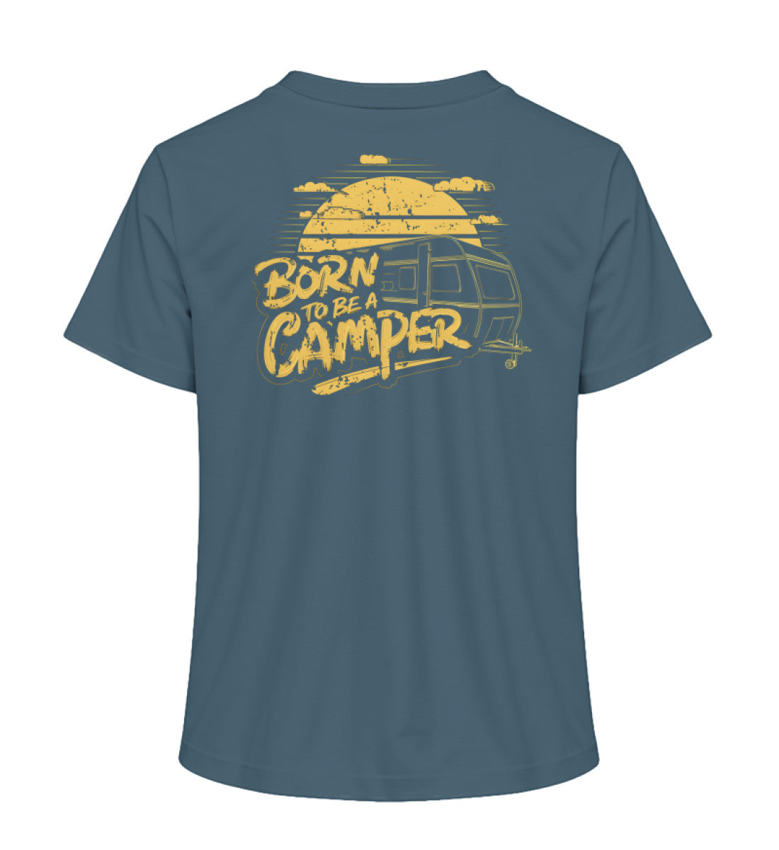 Born to be a Camper Damen T-Shirt in der Farbe Stargazer