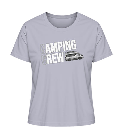 Camping Crew Damen Organic Vanlife T-Shirt in Lavender