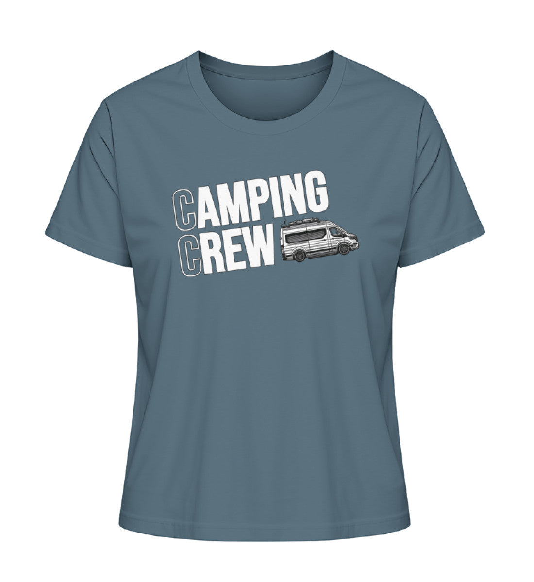 Camping Crew Damen Organic Vanlife T-Shirt in Stargazer