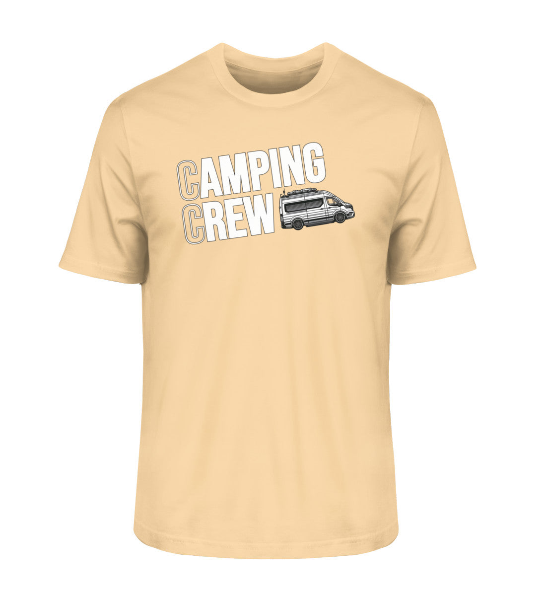 Camping Crew Herren Organic Vanlife T-Shirt in Nispero