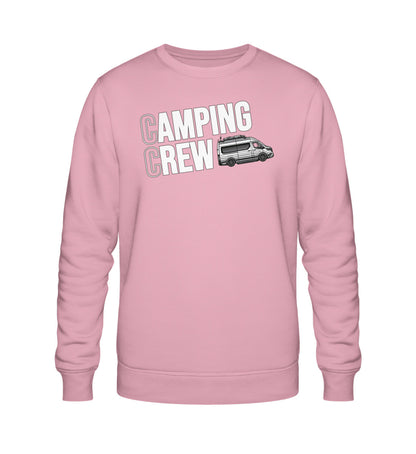 Camping Crew Herren Organic Vanlife Sweatshirt in Cotton Pink