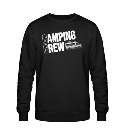 Camping Crew Herren Organic Vanlife Sweatshirt in Schwarz