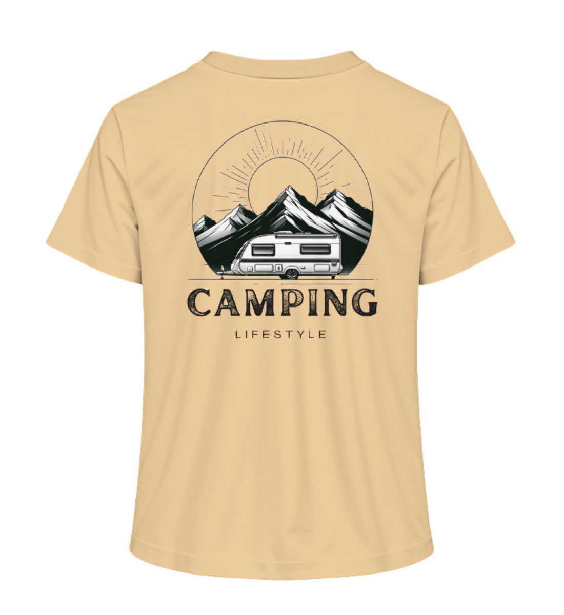 Camping Lifestyle Damen Organic T-Shirt in Nispero