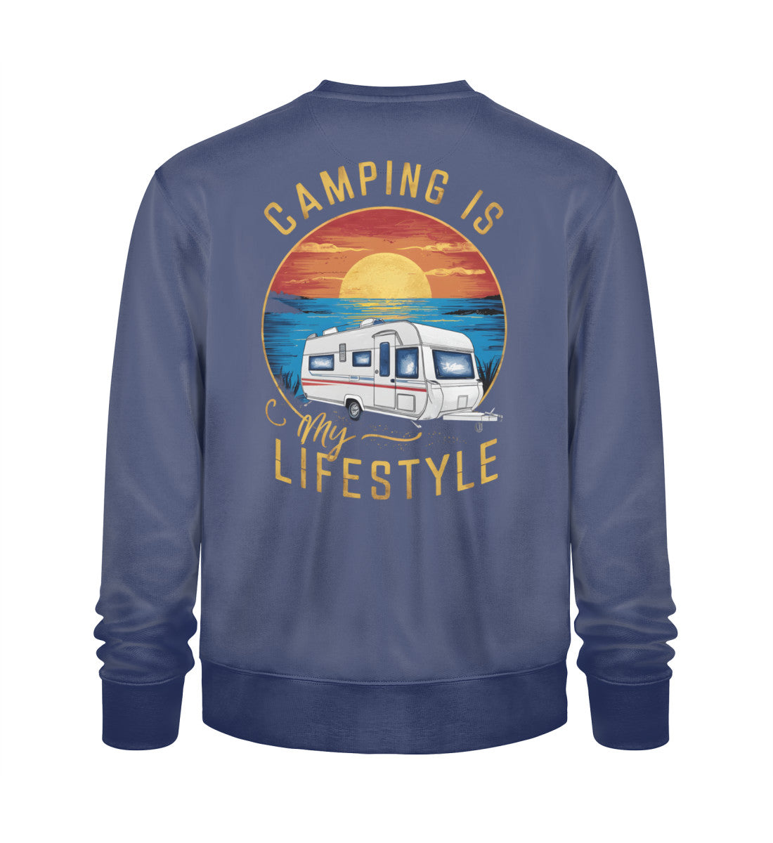 Camping my Lifestyle Sweatshirt für Herren in French Navy