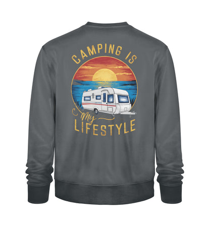 Camping my Lifestyle Sweatshirt für Herren in India Ink Grey