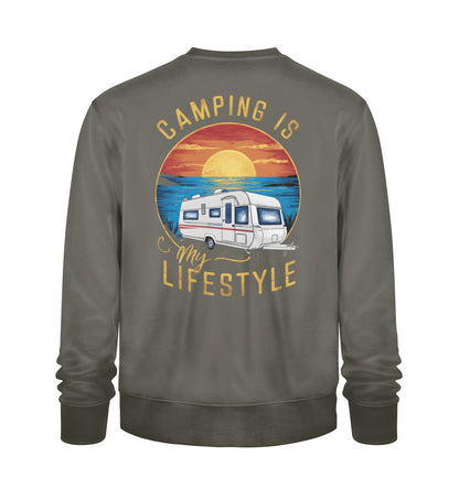 Camping my Lifestyle Sweatshirt für Herren in Khaki