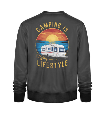 Camping my Lifestyle Sweatshirt für Herren in Schwarz