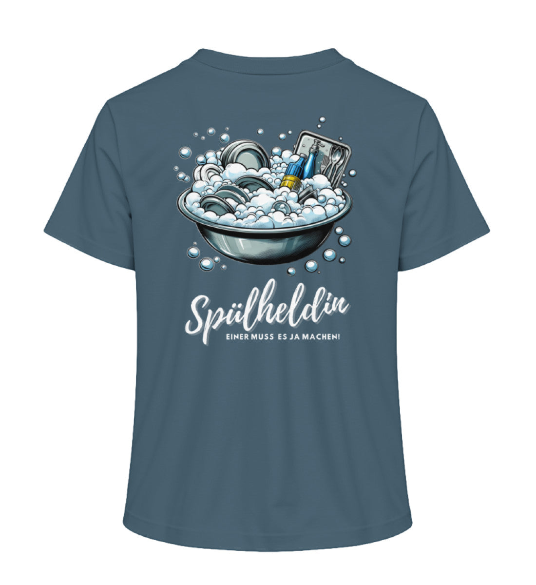 Camping Spülheldin Damen Organic T-Shirt in Stargazer