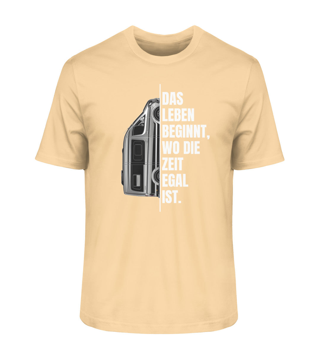 Camping ist Zeitlos Herren Vanlife T-Shirt in Nispero