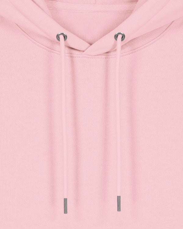 Details des Damen Hoodies in der Frontansicht