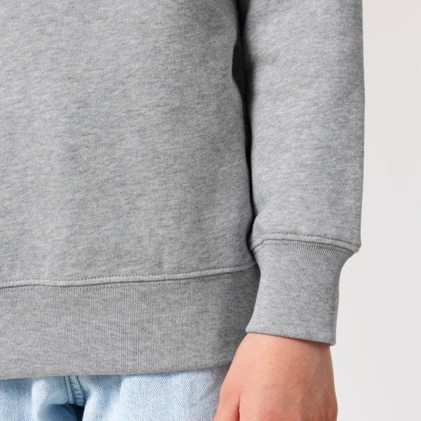 Details des Kinder Sweatshirts in der Nahansicht