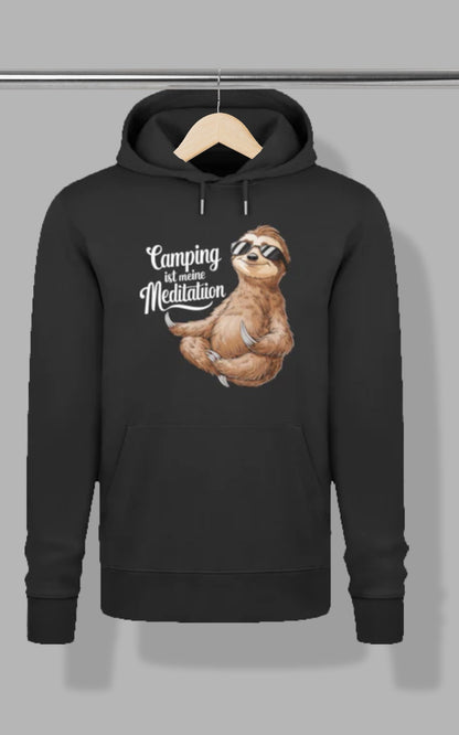 Herren Camping Hoodie - Camping ist meine Meditation