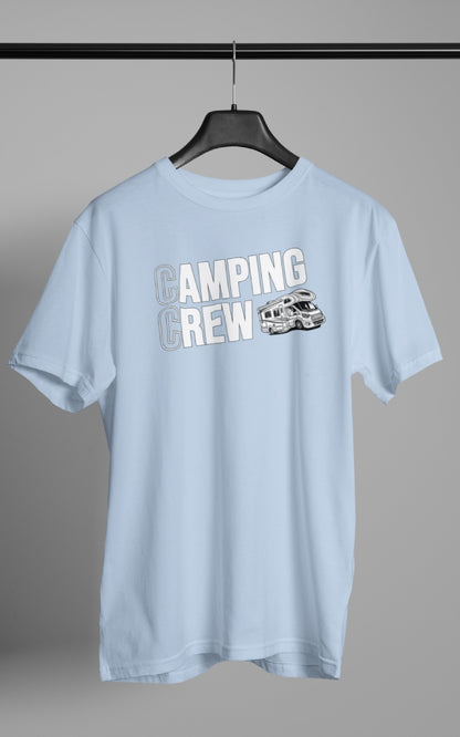 Herren Camping T-Shirt - Camping Crew - Wohnmobil