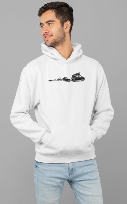 Herren Camping Hoodie - Evolution Bulli